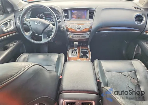 2013 Infiniti Jx35 Base z USA, uszkodzony, nr VIN 5N1AL0MN1DC330327